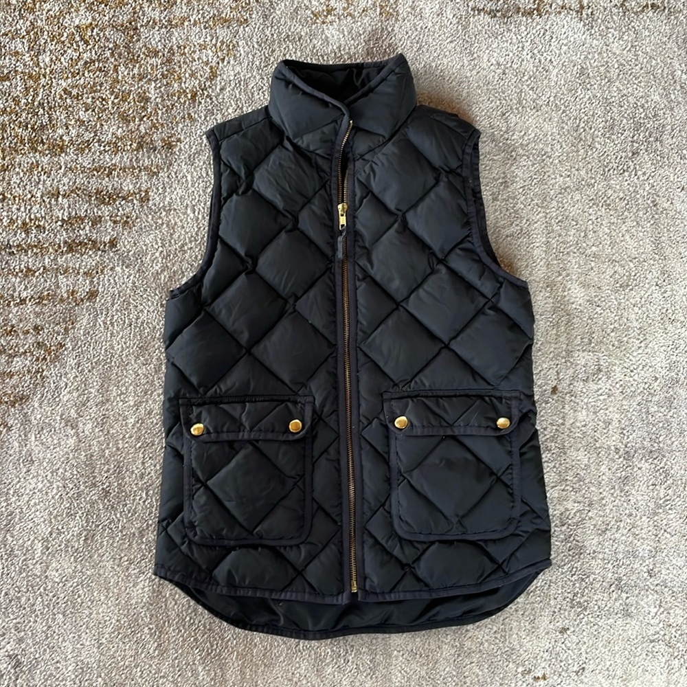 J.Crew Excursion Quilted Down Vest